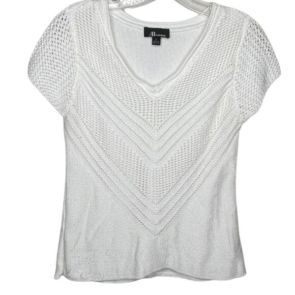 AB Studio Short Sleeve Sweater - Picture 1 of 7